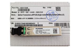 華為40KM千兆光纖單模模塊S-SFP-GE-LH40-SM1310 